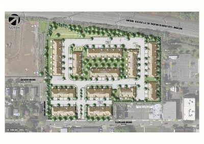 12 Site Plan Rendering For Heritage at Highland Park