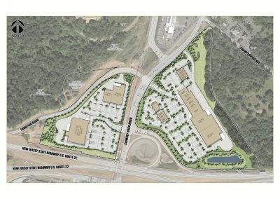 15 Site Plan Rendering For Chimney Rock Crossing Stavola East West