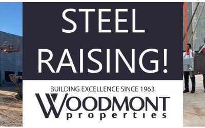 Woodmont Celebrates Steel-Raising on Woodbridge Distribution Center Project